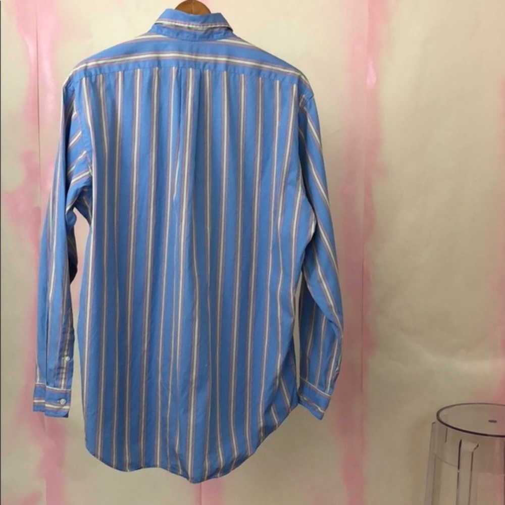Ralph Lauren Polo Button Down Striped Men’s Classi - Picture 4 of 6